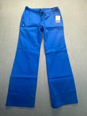 Cherokee Royal Blue Drawstring Scrub Pant Luxe Royal Blue #1066 Size XS